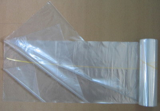 LDPE Transparent Star Star Sceller Rouled Plastic Plastic Sack Refusé